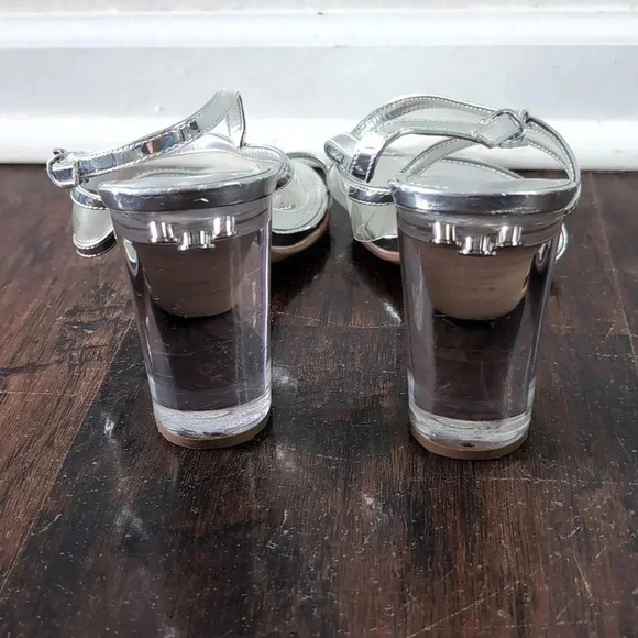 Marc Fisher Block Clear Heels For Women - Picture 3 of 8